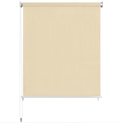 Store roulant d'extérieur 140 x 230 cm Crème 552165552165