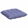 Coussins de siège 4 pcs Bleu denim 40 x 40 x 6 cm tissu 552166552166