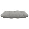 Coussins de siège 4 pcs Gris clair 40 x 40 x 6 cm Microfibre 552169552169