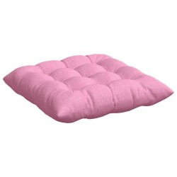 Coussins de siège 4 pcs Rose 40 x 40 x 6 cm tissu 552177552177
