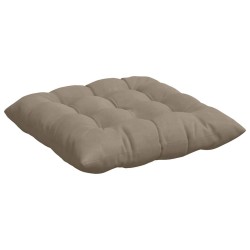 Coussins de siège 4 pcs Taupe 40 x 40 x 6 cm Microfibre 552178552178