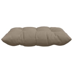 Coussins de siège 4 pcs Taupe 40 x 40 x 6 cm Microfibre 552178552178