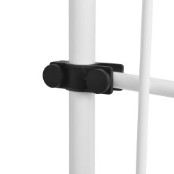 Auvent rétractable manuel 250 cm Rayures oranges et blanches 552183552183