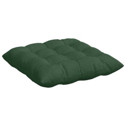 Coussins de siège 4 pcs Vert foncé 40 x 40 x 6 cm 552185552185
