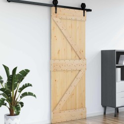 Porte NARVIK Naturel 85 x 210 cm Bois de pin massif 552191552191