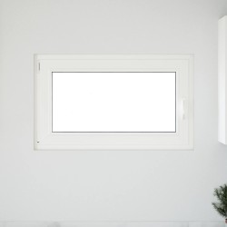 Fenêtre de sous-sol RISOR Blanc 100 x 60 cm PVC et verre 552201552201