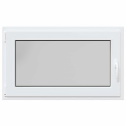 Fenêtre de sous-sol RISOR Blanc 100 x 60 cm PVC et verre 552201552201