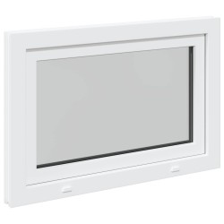 Fenêtre de sous-sol RISOR Blanc 100 x 50 cm PVC et verre 552203552203