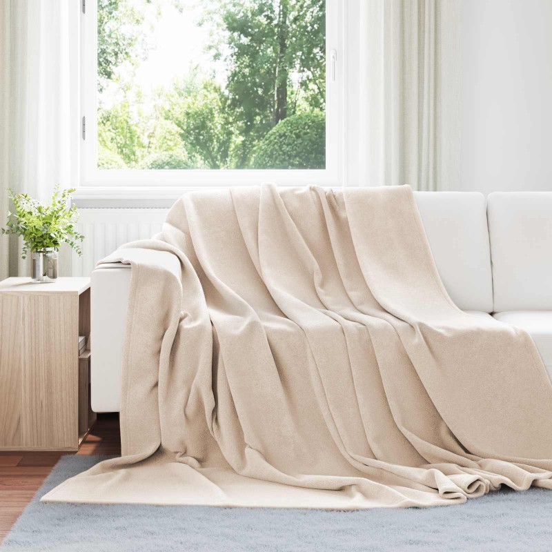 Jeté Beige 220 x 240 cm Toison 552204552204