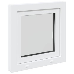 Fenêtre de sous-sol RISOR Blanc 60 x 60 cm PVC et verre 552208552208