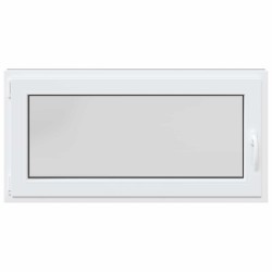 Fenêtre de sous-sol RISOR Anthracite 120 x 60 cm PVC et verre 552210552210