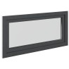 Fenêtre de sous-sol RISOR Anthracite 120 x 60 cm PVC et verre 552210552210