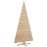 Arbres de Noël avec support Naturel 180 cm Bois massif en pin 552212552212