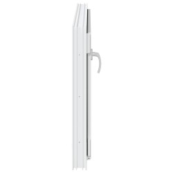 Fenêtre de sous-sol RISOR Blanc 100 x 60 cm PVC et verre 552214552214