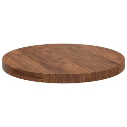 Plateau de table Marron Clair Ø 60 x 4 cm Bois de chêne massif 552224552224