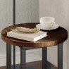 Plateau de table Marron foncé Ø 40 x 2,5 cm 552227552227