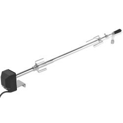 Broche à rôtir avec moteur 1200 mm Acier 552230552230