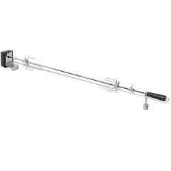 Broche à rôtir avec moteur 1200 mm Acier 552230552230