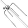Broche à rôtir avec moteur 1200 mm Acier 552230552230
