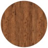 Plateau de table Marron Clair Ø 90 x 4 cm Bois de chêne massif 552234552234