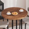 Plateau de table Marron Clair Ø 90 x 4 cm Bois de chêne massif 552234552234