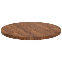 Plateau de table Marron Clair Ø 90 x 4 cm Bois de chêne massif 552234552234
