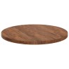 Plateau de table Marron Clair Ø 90 x 4 cm Bois de chêne massif 552234552234