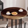 Plateau de table Marron foncé Ø 90 x 2,5 cm 552240552240