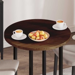 Plateau de table Marron foncé Ø 70 x 2,5 cm 552241552241