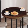 Plateau de table Marron foncé Ø 70 x 2,5 cm 552241552241