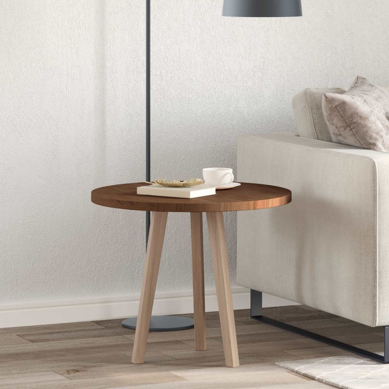 Plateau de table Marron foncé Ø 60 x 2,5 cm 552243552243