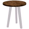 Plateau de table Marron foncé Ø 50 x 2,5 cm 552244552244