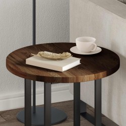 Plateau de table Marron foncé Ø 50 x 2,5 cm 552244552244