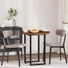 Plateau de table Marron foncé Ø 80 x 2,5 cm 552245552245