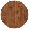 Plateau de table Marron Clair Ø 30 x 4 cm Bois de chêne massif 552246552246