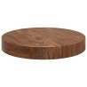 Plateau de table Marron Clair Ø 30 x 4 cm Bois de chêne massif 552246552246