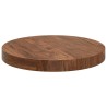 Plateau de table Marron Clair Ø 40 x 4 cm Bois de chêne massif 552247552247