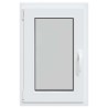 Fenêtre de sous-sol RISOR Blanc 50 x 75 cm PVC et verre 552248552248