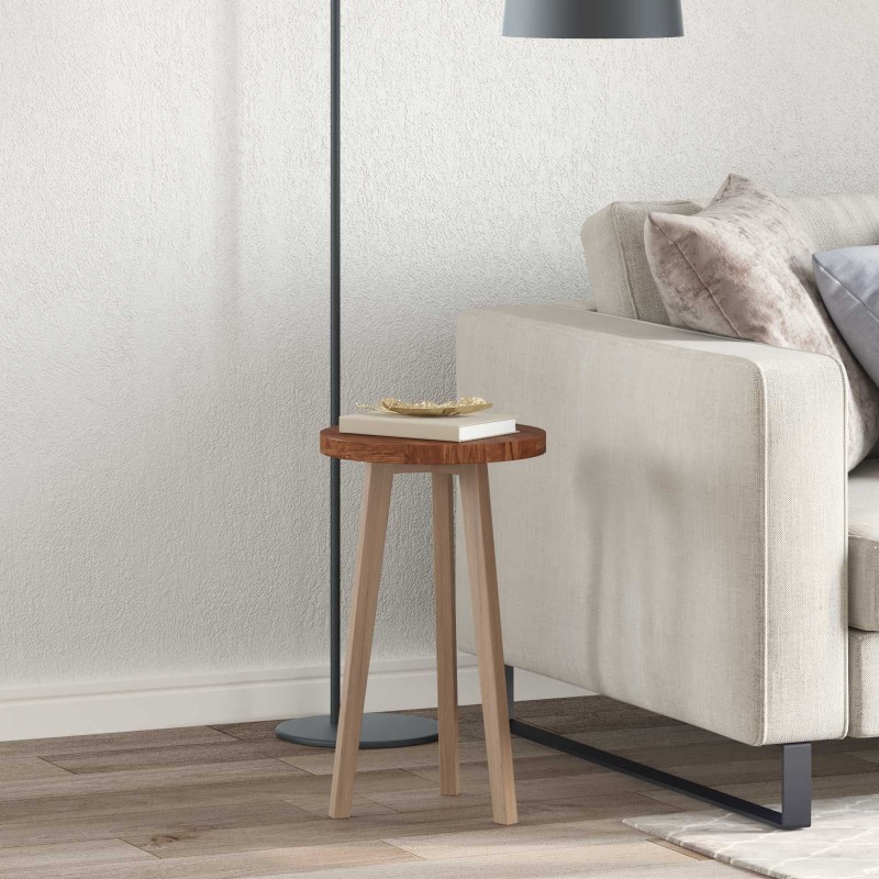 Plateau de table Marron Clair Ø 30 x 2,5 cm 552250552250