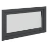 Fenêtre de sous-sol RISOR Anthracite 110 x 70 cm PVC et verre 552260552260