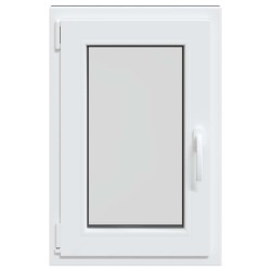 Fenêtre de sous-sol RISOR Anthracite 50 x 75 cm PVC et verre 552263552263