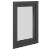 Fenêtre de sous-sol RISOR Anthracite 60 x 80 cm PVC et verre 552269552269
