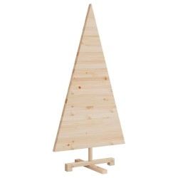 Arbres de Noël avec support Naturel 120 cm Bois massif en pin 552270552270