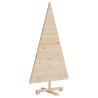 Arbres de Noël avec support Naturel 120 cm Bois massif en pin 552270552270
