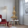 Arbre de Noël en bois Marron 120 cm Bois massif en pin 552271552271