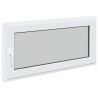 Fenêtre de sous-sol RISOR Blanc 120 x 60 cm PVC et verre 552272552272