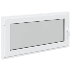 Fenêtre de sous-sol RISOR Blanc 120 x 60 cm PVC et verre 552273552273