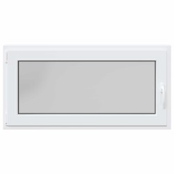 Fenêtre de sous-sol RISOR Blanc 120 x 60 cm PVC et verre 552273552273