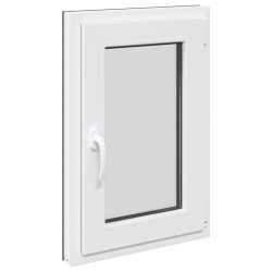 Fenêtre de sous-sol RISOR Anthracite 50 x 75 cm PVC et verre 552276552276