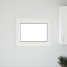 Fenêtre de sous-sol RISOR Blanc 80 x 70 cm PVC et verre 552279552279